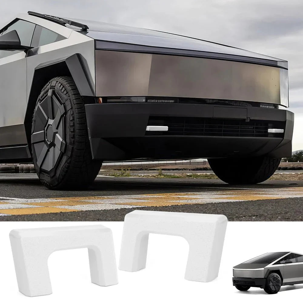 Front Tow Hook Covers for Tesla Cybertruck (2 PCS) White