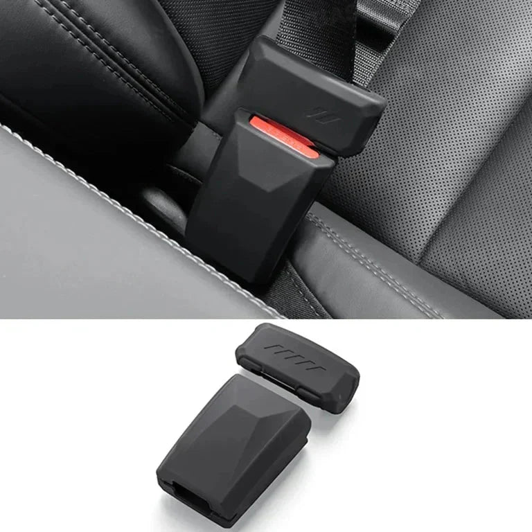 Full-Coverage Silicone Seat Belt Buckle Cover for Model Y Juniper / Model 3 Highland / Model YL
