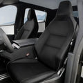 Full Leather Seat Covers for Tesla Cybertruck (10 PCS) Black