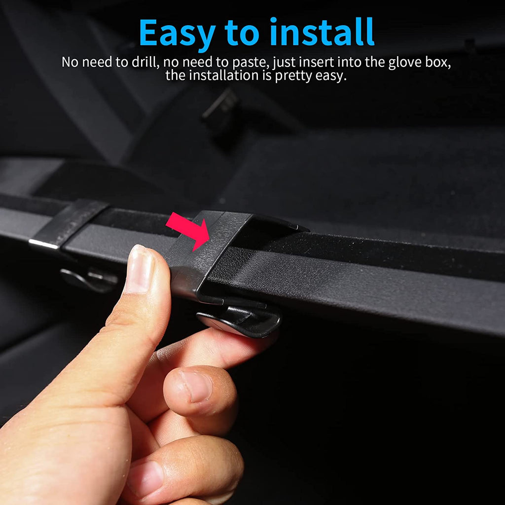 Glove Box Hook for Tesla Model 3 & USA/China Model Y