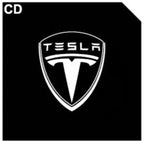 LED Logo Tesla Puddle Lights for Model 3/Y/S/X