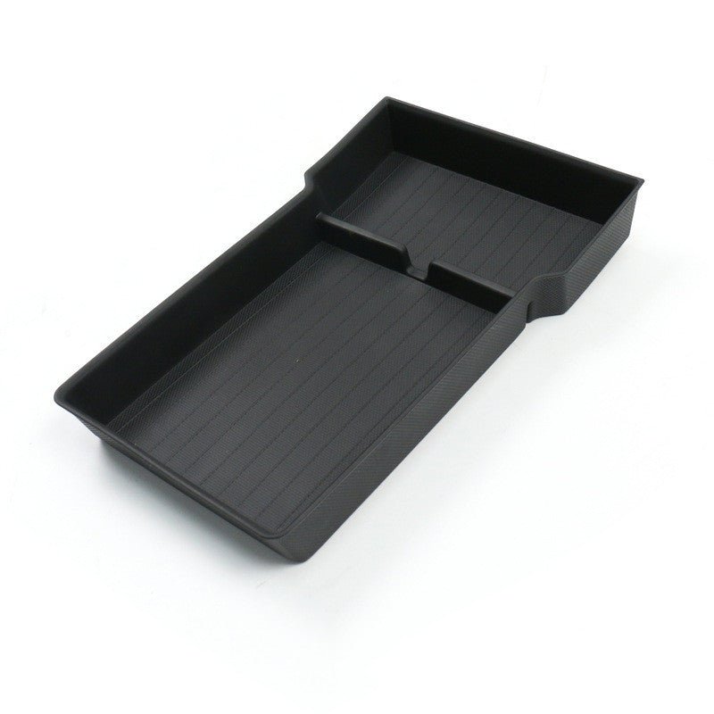 Lower Center Console Storage Box for Tesla Model 3 Highland & Model Y Juniper Armrest storage box Black