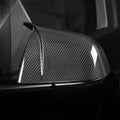 Carbon Fiber Sporty Mirror Caps for Model 3/Y