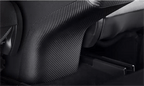 Carbon Fiber Backseat Center Console Base Cap for Tesla Model 3/Y