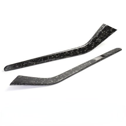 Carbon Fiber Center Console Side Trim for Tesla Model 3/Y Forged Carbon Fiber