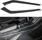 Carbon Fiber Center Console Side Trim for Tesla Model 3/Y Glossy Carbon Fiber