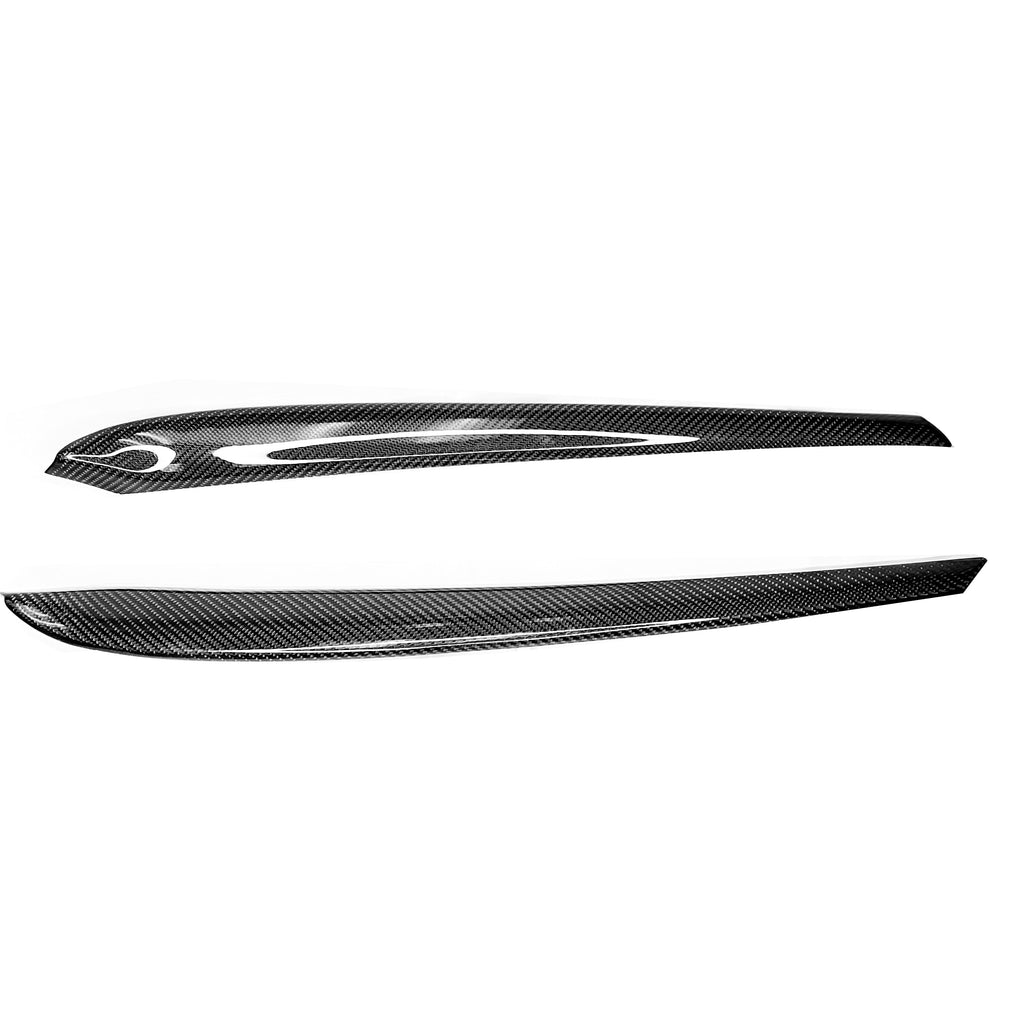Tesla Model 3/Y Carbon Fiber Door Panel Trim (2pcs) Glossy Carbon Fiber