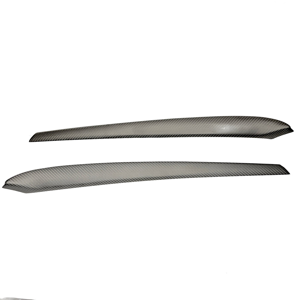 Tesla Model 3/Y Carbon Fiber Door Panel Trim (2pcs) Matte Carbon Fiber