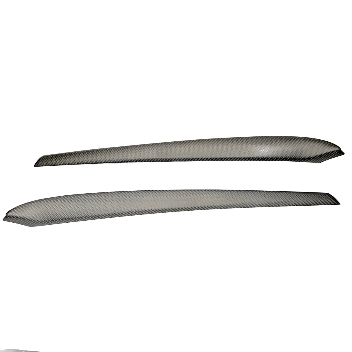 Tesla Model 3/Y Carbon Fiber Door Panel Trim (2pcs) Matte Carbon Fiber