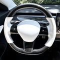 Custom Round Carbon Fiber Steering wheel for Tesla Model 3 / Y