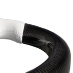 Custom Round Carbon Fiber Steering wheel for Tesla Model 3 / Y