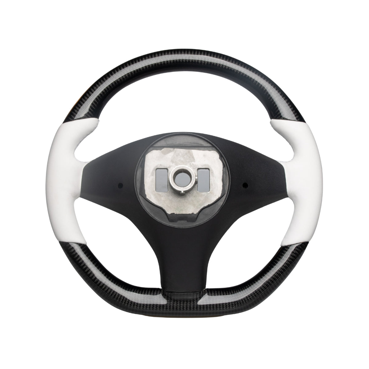 Custom Round Carbon Fiber Steering wheel for Tesla Model 3 / Y
