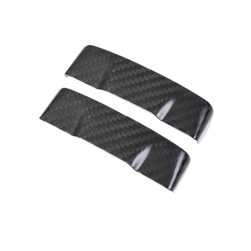 Tesla Model 3/Y Carbon Fiber Seat Belt Buckle Covers (2pcs) Matte Carbon Fiber (2pcs)