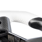 Sport Round Carbon Fiber Steering Wheel for Tesla Model 3/Y