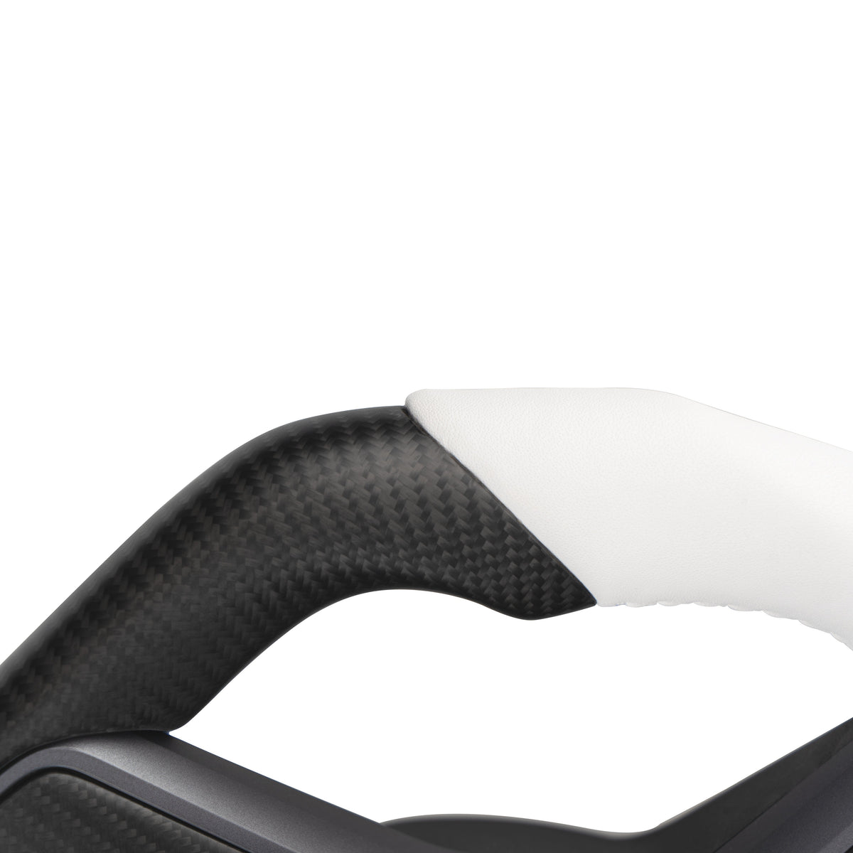 Sport Round Carbon Fiber Steering Wheel for Tesla Model 3/Y