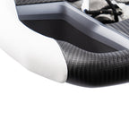 Sport Round Carbon Fiber Steering Wheel for Tesla Model 3/Y