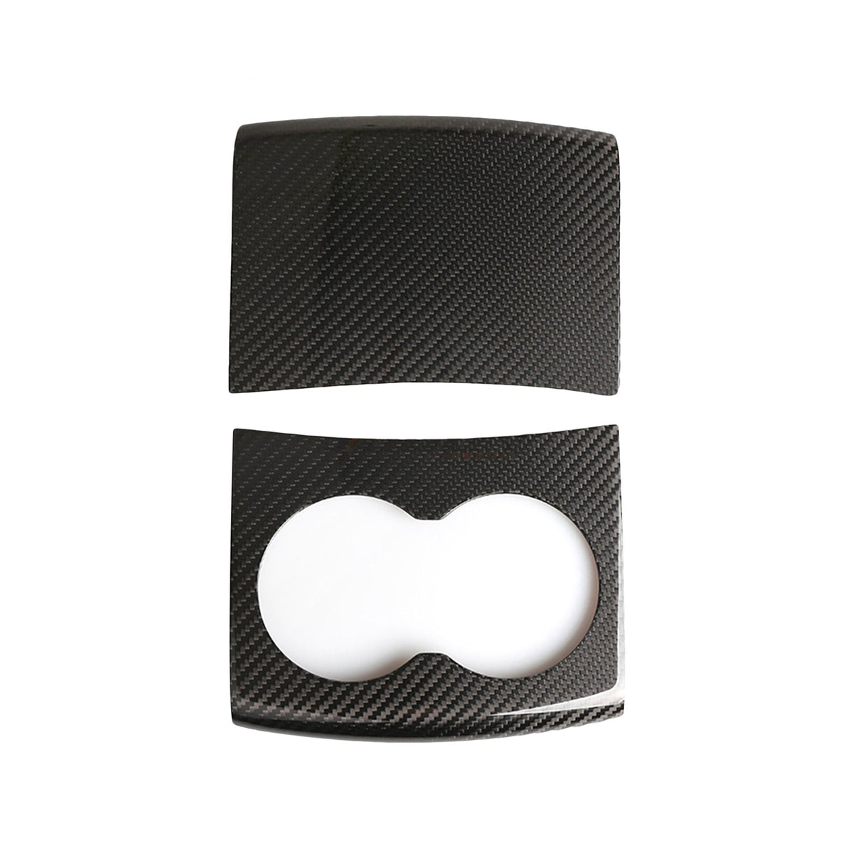 Real Molded Carbon Fiber Center Console Wrap for Tesla Model S/X