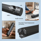 Portable Power & Mounting System for Starlink Mini | 45000mAh Battery Tripod Stand