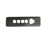 Reading Light Trim Cover Real Carbon Fiber for Tesla Cybertruck Glossy Carbon Fiber