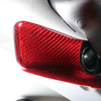 Real Carbon Fiber Interior Mirrors for Tesla Model 3 Highland/Model Y Juniper Red