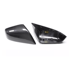 Real Carbon Fiber Mirror Covers Replacement for Tesla Model S / X Glossy Carbon Fiber