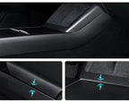 Dry Carbon Fiber Center Console Combo Trim for Model 3 Highland & Model Y Juniper
