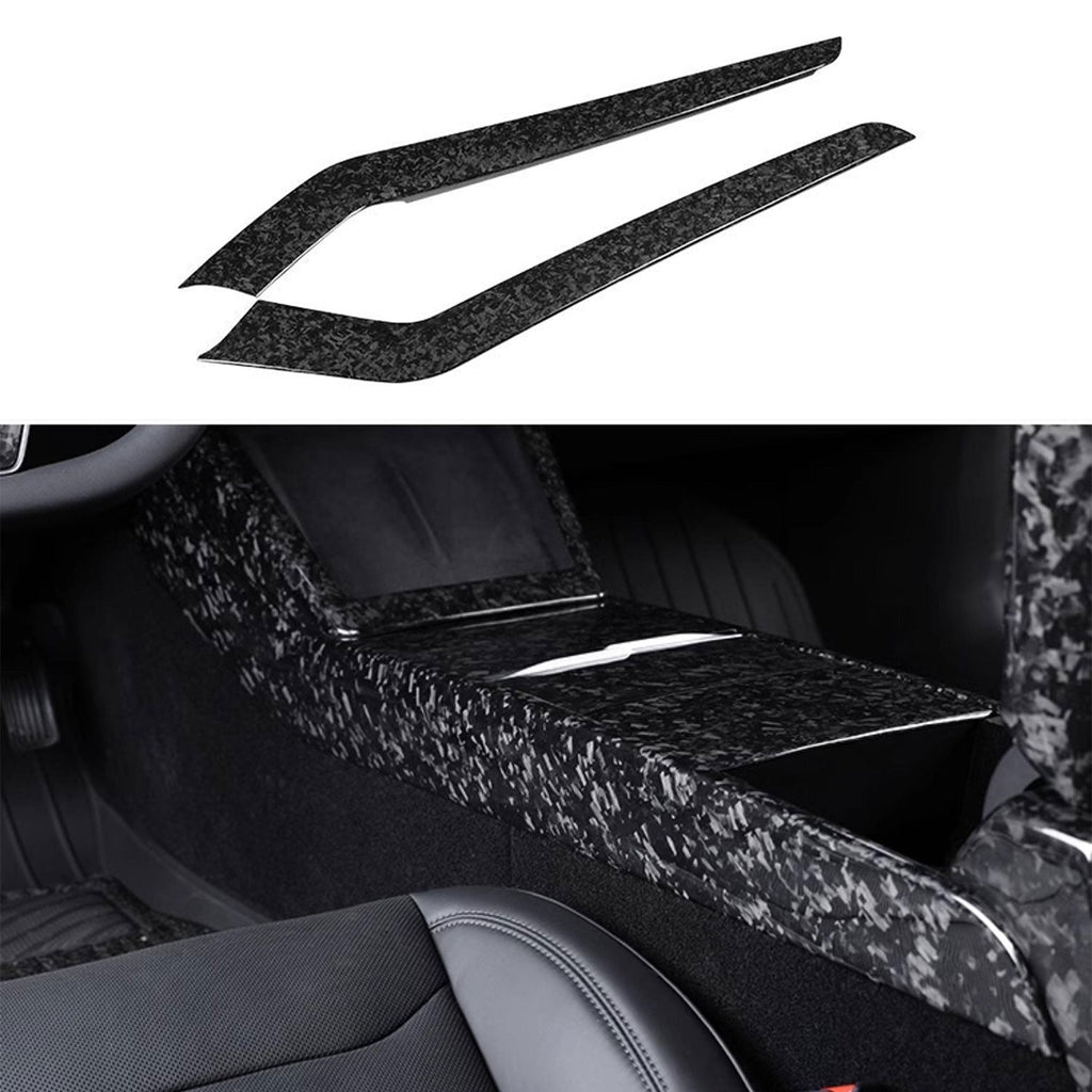 Model 3 Highland & Model Y Juniper Carbon Fiber Center Console Side Panels (2pcs) Model 3 Highland (2024+) & New Model Y (2025+) Forged
