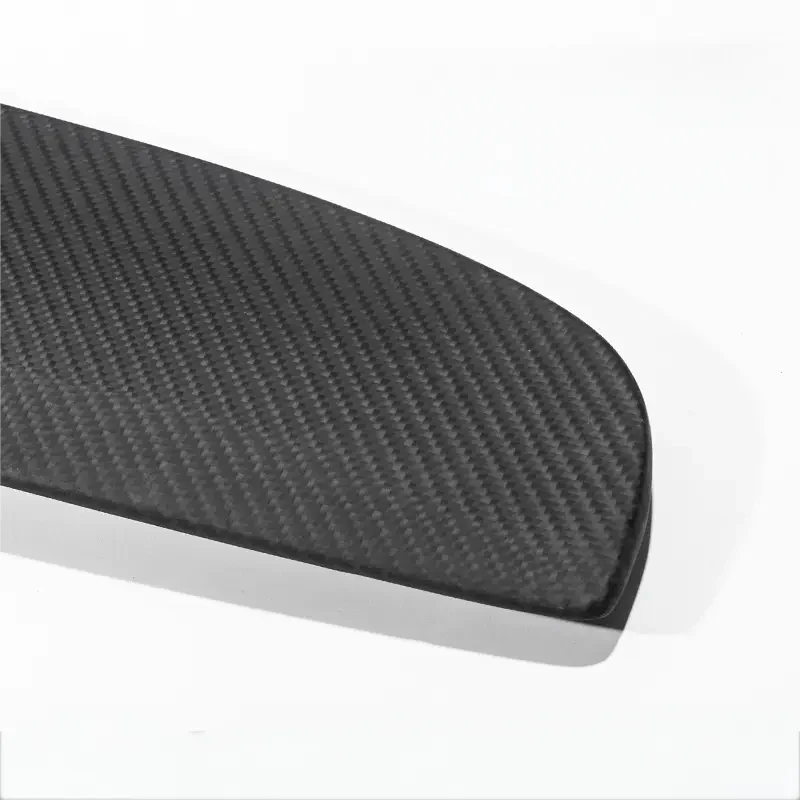 Real Dry Carbon Fiber Dash Cover Overlay for Model 3 Highalnd & Model Y Juniper