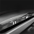 Real Dry Carbon Fiber Dash Cover Overlay for Model 3 Highalnd & Model Y Juniper Glossy Upper