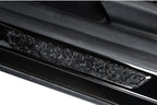 Real Dry Carbon Fiber Door Sill Strip Overlay for Tesla Model 3/Y Model 3 Highland 2024+ & New Model Y 2025+ Glossy Forged