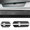 Real Dry Carbon Fiber Door Sill Strip Overlay for Tesla Model 3/Y Model 3 Highland 2024+ & New Model Y 2025+ Matte