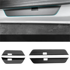 Real Dry Carbon Fiber Door Sill Strip Overlay for Tesla Model 3/Y Model 3 Highland 2024+ & New Model Y 2025+ Matte