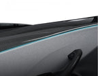 Real Dry Carbon Fiber Upper Door Trim for Model 3 Highland / Model Y Juniper
