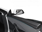 Real Dry Carbon Fiber Upper Door Trim for Model 3 Highland / Model Y Juniper