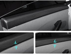 Real Dry Carbon Fiber Upper Door Trim for Model 3 Highland / Model Y Juniper Glossy