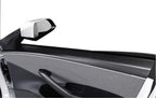 Real Dry Carbon Fiber Upper Door Trim for Model 3 Highland / Model Y Juniper Matte