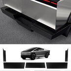Rear Bumper Protection Mat for Tesla Cybertruck Black