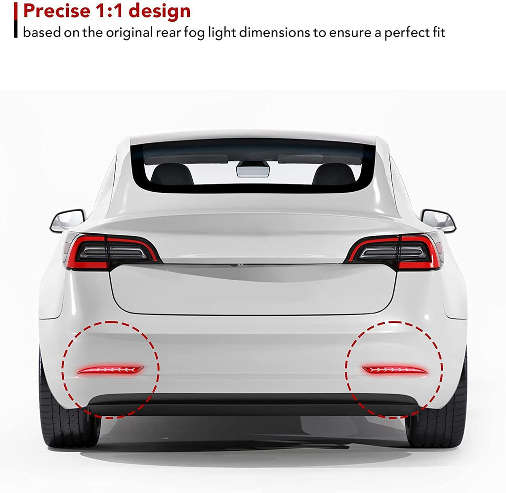 Rear Bumper Turn Signal Light Upgrade for Model Y
