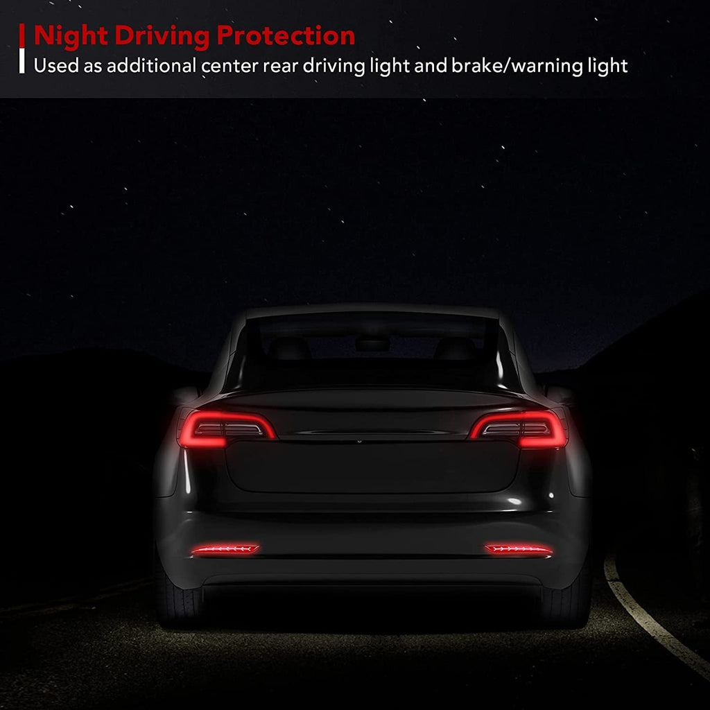 Rear Bumper Turn Signal Light Upgrade for Model Y