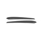 Repalcement Real Carbon Fiber Front Door Trim Panel for Tesla Model 3 / Y 2021-2023