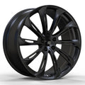 Rims for Model 3/Y【18' Glossy black Set of 4】