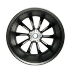 Rims for Model 3/Y【18' Glossy black Set of 4】