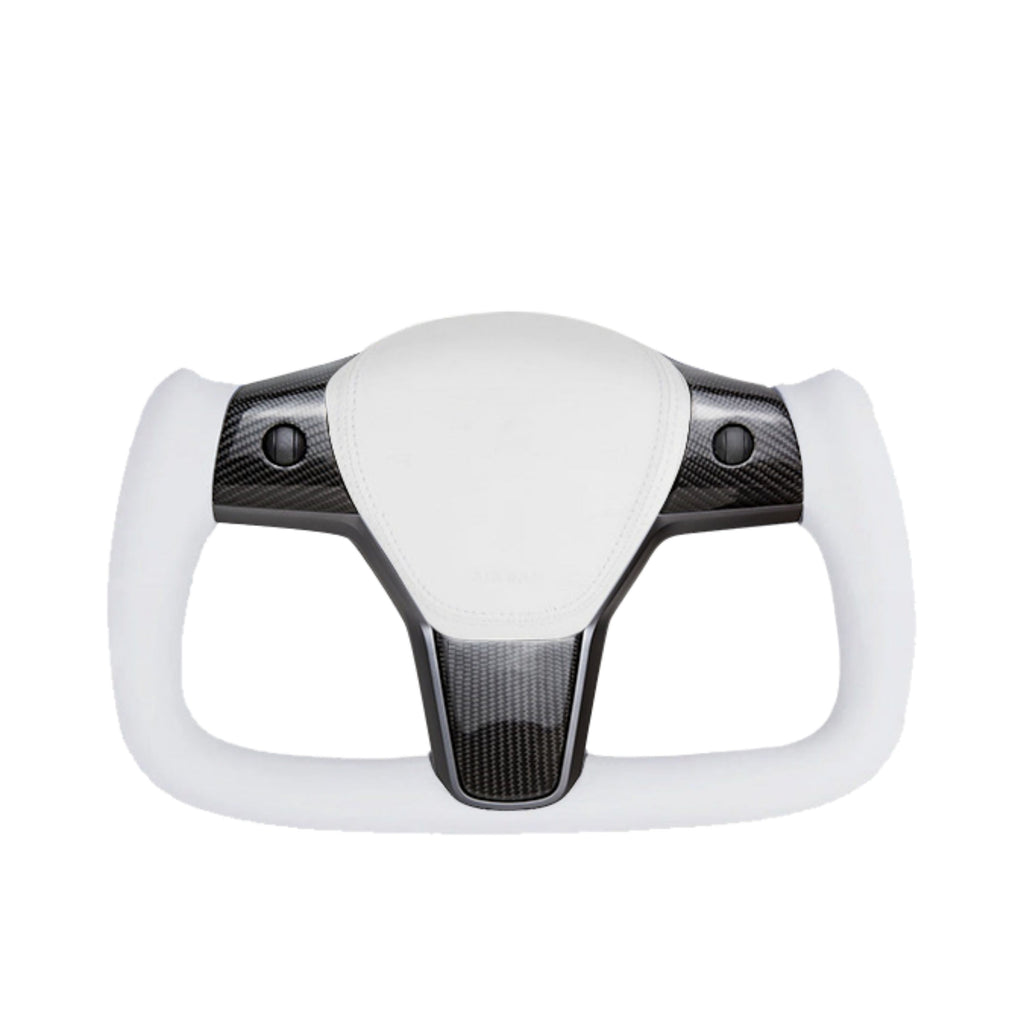 Yoke Carbon Fiber Steering Wheel for Model 3 / Y