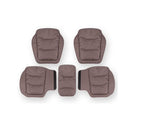 Seasonal Universal Seat Covers for Tesla Model 3/Y/X/S (style 1) 5PCS Holodeck Mocha brown