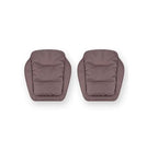Seasonal Universal Seat Covers for Tesla Model 3/Y/X/S (style 1) 2PCS Front Mocha brown