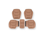 Seasonal Universal Seat Covers for Tesla Model 3/Y/X/S (style 1) 5PCS Holodeck Chestnut brown