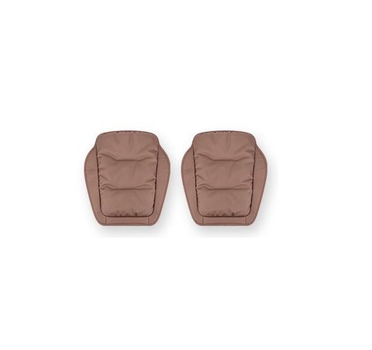 Seasonal Universal Seat Covers for Tesla Model 3/Y/X/S (style 1) 2PCS Front Chestnut brown