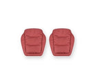 Seasonal Universal Seat Covers for Tesla Model 3/Y/X/S (style 1) 2PCS Front Wine red