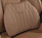 Seasonal Universal Seat Covers for Tesla Model 3/Y/X/S (style 2) 1 PC backrest Brown
