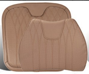 Seasonal Universal Seat Covers for Tesla Model 3/Y/X/S (style 2) 1 PC cushion+backrest Brown